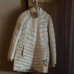 Columbia Women's Off-White Puffer Coat